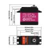 DSServo Waterproof Servo 20Kg 25Kg 30Kg 35Kg 40Kg High Speed servo Metal Gear Digital Servo RC Baja Servo For 1/8 1/10 Scale RC Cars — изображение 5