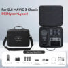 Storage Bag Suitable for DJI Mavic 3 Classic - Portable Carrying Case Drone Accessories Nylon Hard Shell Shoulder Bag — изображение 11