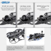 GEPRC Cinebot25 S HD Wasp FPV Drone - 2.5inch Racing Freestyle Quadcopter TAKER G4 45A AIO FC 1505 4300KV Motor RC Runcam Link VTX - Bild 5