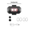 Universal Drone Strobe Lights LED Lamp for DJI Mavic 3/2/MINI 3 Pro/Air2/2S/MINI 2/SE Signal Indicator Turn Lights Strobe Light - Image 3