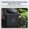 Storage Bag Suitable for DJI Mavic 3 Classic - Portable Carrying Case Drone Accessories Nylon Hard Shell Shoulder Bag — изображение 7