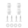 4 pcs Soft Silicone Damping Balls Rubber Damper Anti-drop Pins Locker for DJI Phantom 3 Gimbal Spare Parts Replacement Kits