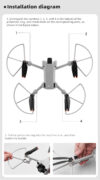 Propeller Guard for DJI Mini 3 Pro Drone - Propellers Protector Props Cover Wing Fan Bumper Cage Protective Ring Drone Accessories — изображение 4